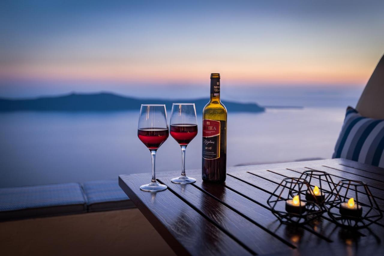 Azure Villa Santorini إيميروفيغلي المظهر الخارجي الصورة